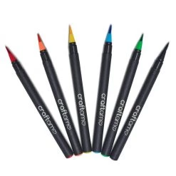 Craftamo Watercolor Brush Pens- Set Of 6