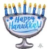 Anagram 29" Happy Hanukkah Menorah