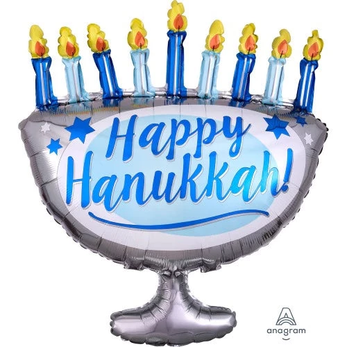Anagram 29" Happy Hanukkah Menorah 3 Anagram 29" Happy Hanukkah Menorah
