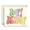 The Rainbow Vision Happy Birthday Groove Card
