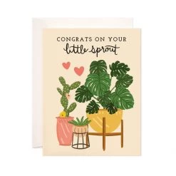 Bloomwolf Studio Little Sprout Card Greeting Cards
