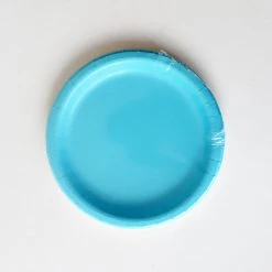 Party Art Community Blue 7-inch Party Paper Plates Tableware