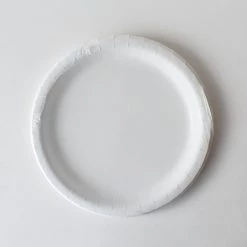 Party Art Community White 9-inch Party Paper Plates