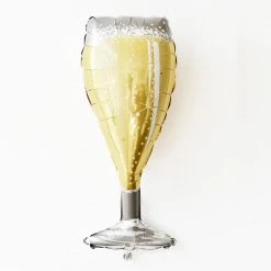 Party Art Community 38" Champagne Glass Balloons