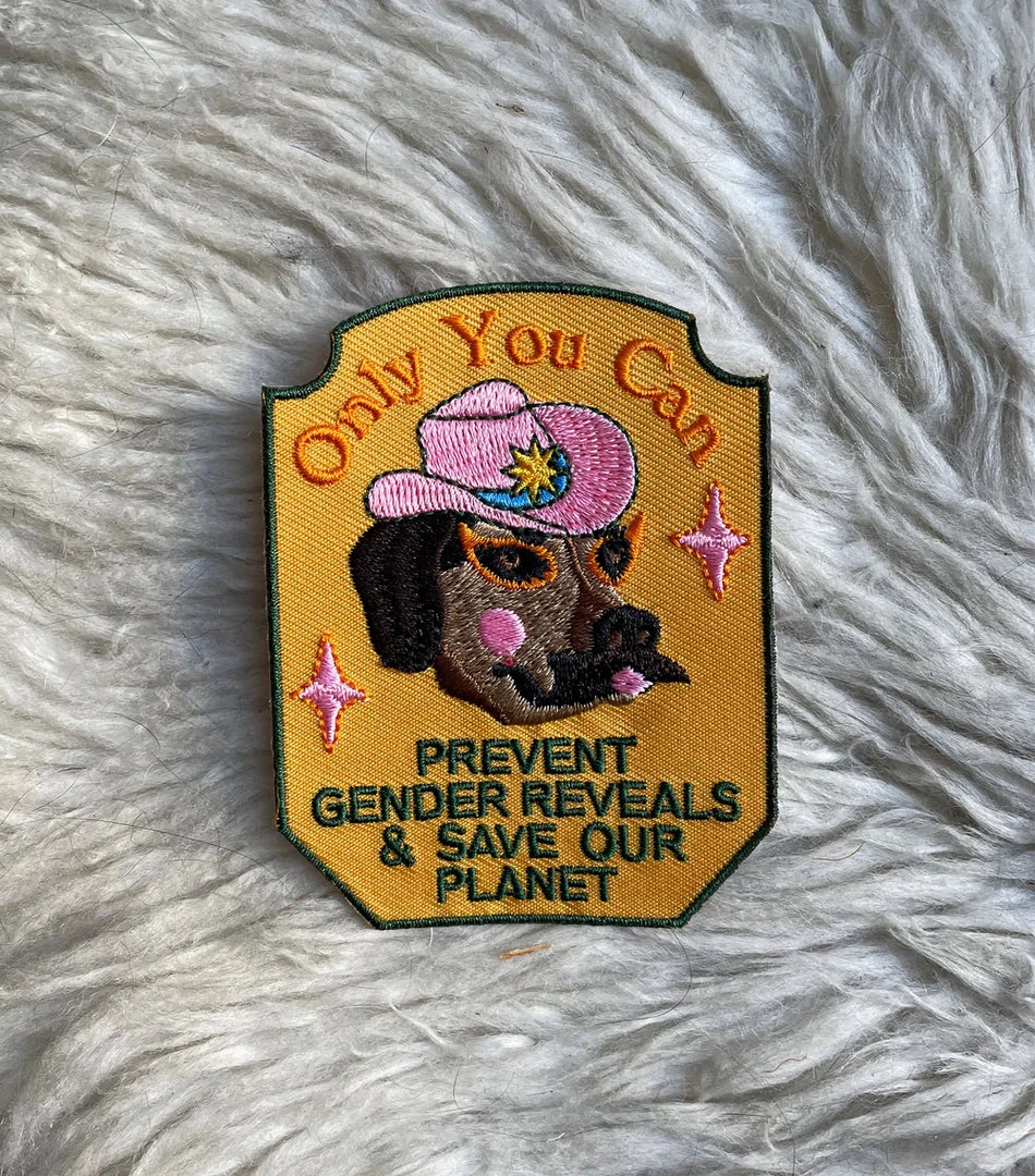 Ash + Chess Gender Reveals Patch Accessories 3 Ash + Chess Gender Reveals Patch Accessories