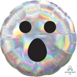 Anagram Balloons 18" Iridescent Ghost Face